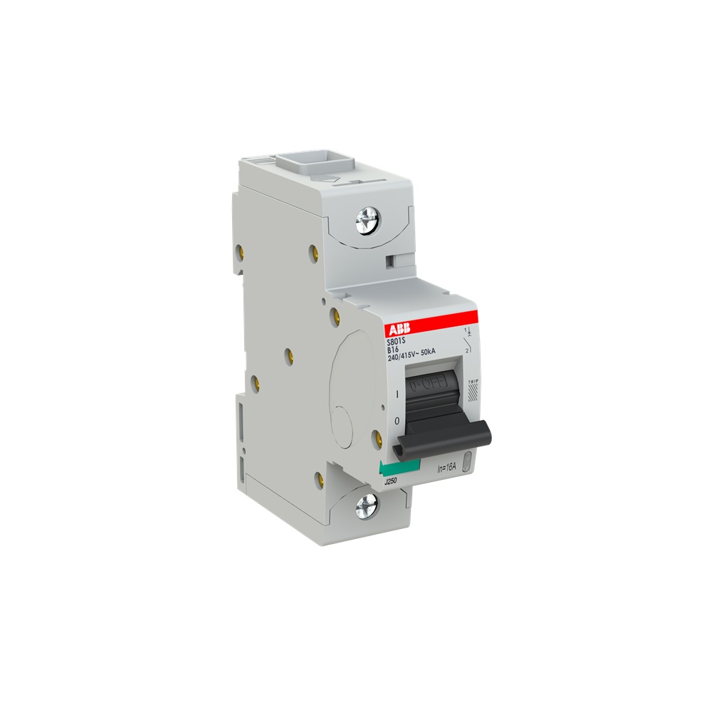 Interruttore automatico unipolare S801S-B16 16A B-caratteristica alta prestazione uso residenziale industriale