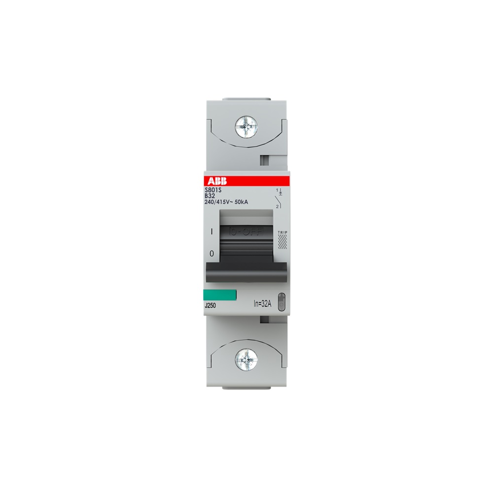 Interruttore automatico 1P B32 alta prestazione limitatore corrente 32A uso residenziale industriale