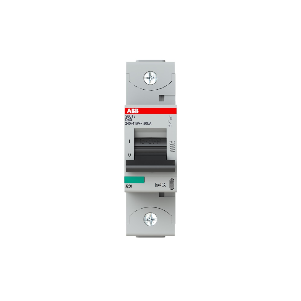 Interruttore Automatico 1P 40A D-Caratteristica Limita Corrente Uso Residenziale Industriale