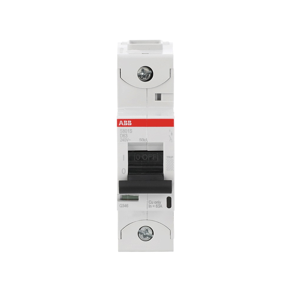 Interruttore automatico 1 polo S801S-D63 63A D-Caratteristica alta prestazione uso residenziale commerciale industriale