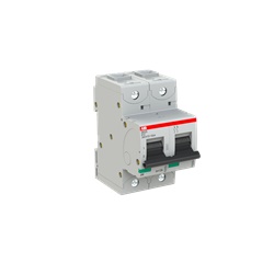 Interruttore automatico S802S-D13 2 poli 6A limitazione corrente 50kA uso residenziale industriale