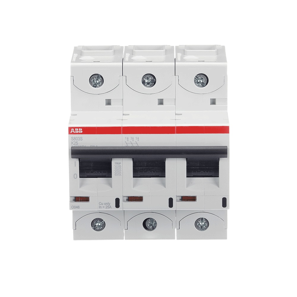 Interruttore automatico 3 poli K25 25A 50kA 400/690V uso residenziale commerciale industriale