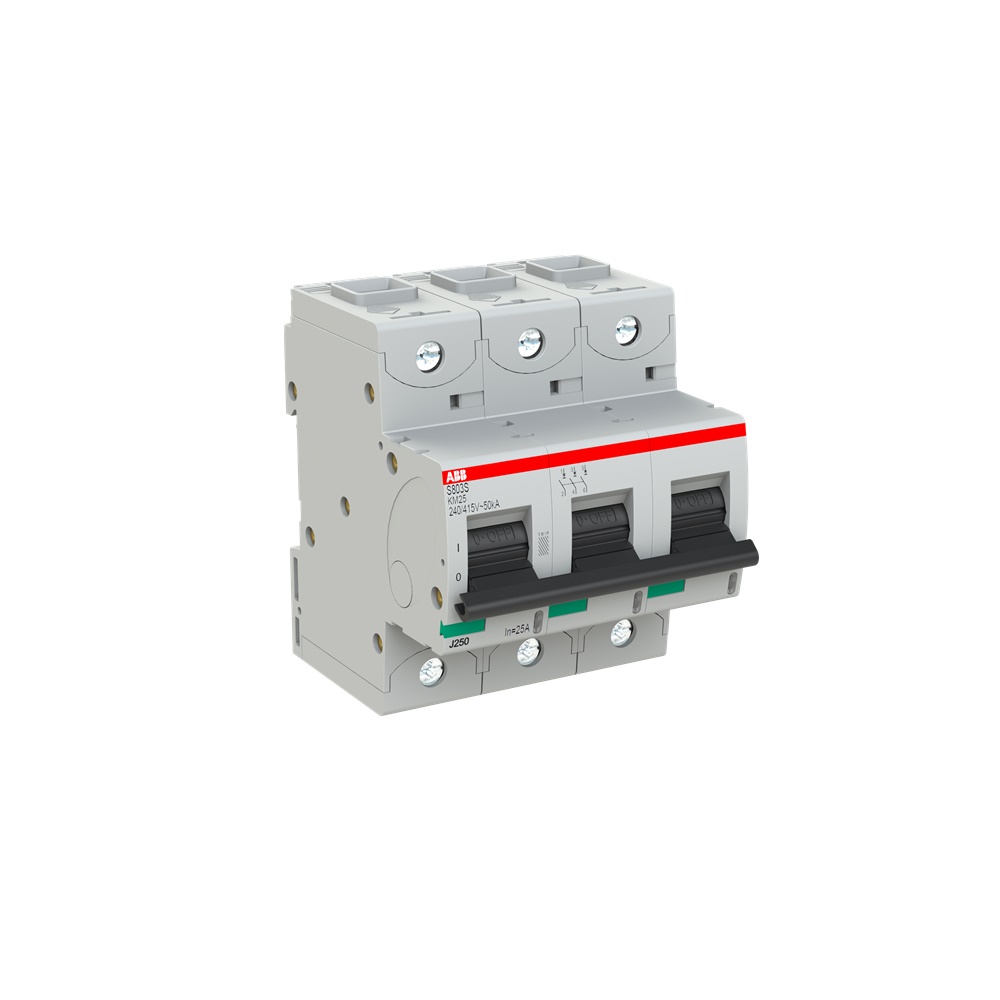 Interruttore automatico S803S-KM25 3 poli 25A 50kA 400VAC alta prestazione