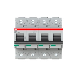 Interruttore automatico miniatura 4 poli 16A B caratteristica alta prestazione 250VDC