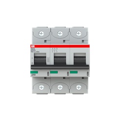 Interruttore automatico S803S-UCK16 3 poli 16A K 50kA 250VDC alta performance