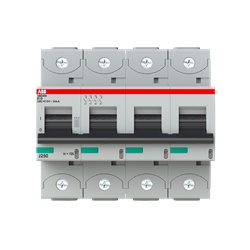 Interruttore automatico 4 poli B10 10A 36kA 400/690V uso residenziale industriale