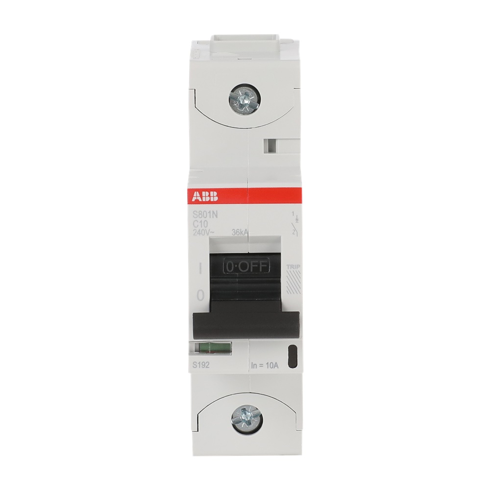 Interruttore automatico 1P C10 10A alta prestazione limitatore corrente uso residenziale industriale