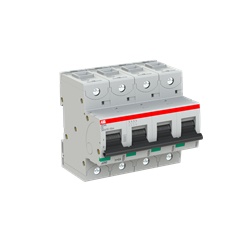 Interruttore automatico S804S-C6 4 poli 6A C-caratteristica uso industriale 50kA