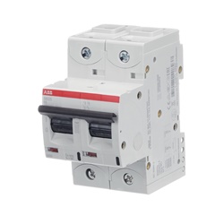 Interruttore automatico 2 poli S802S-K6 6A capacità 50kA protezione industriale e civile