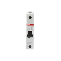 Interruttore magnetotermico S201MUC 1P 6A curva C AC/DC 10kA uso industriale