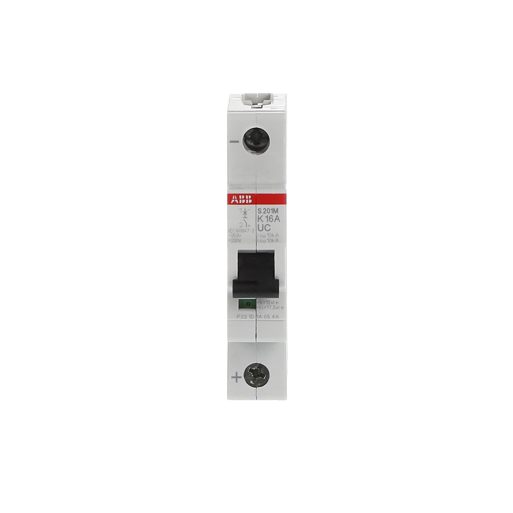 Interruttore automatico Miniature Circuit Breaker S200MUC 1P 16A K 10kA AC/DC uso industriale