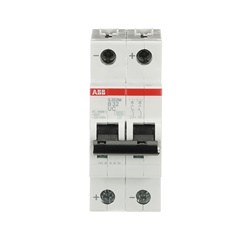 Interruttore automatico modulare S200MUC 2 poli 32A tipo B per uso AC/DC residenziale e commerciale