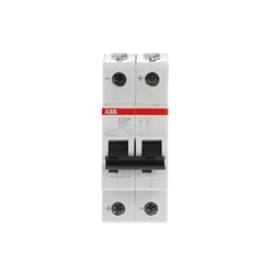 Interruttore automatico miniatura S200MUC 2 poli 63A tipo B per CA/DC 10kA