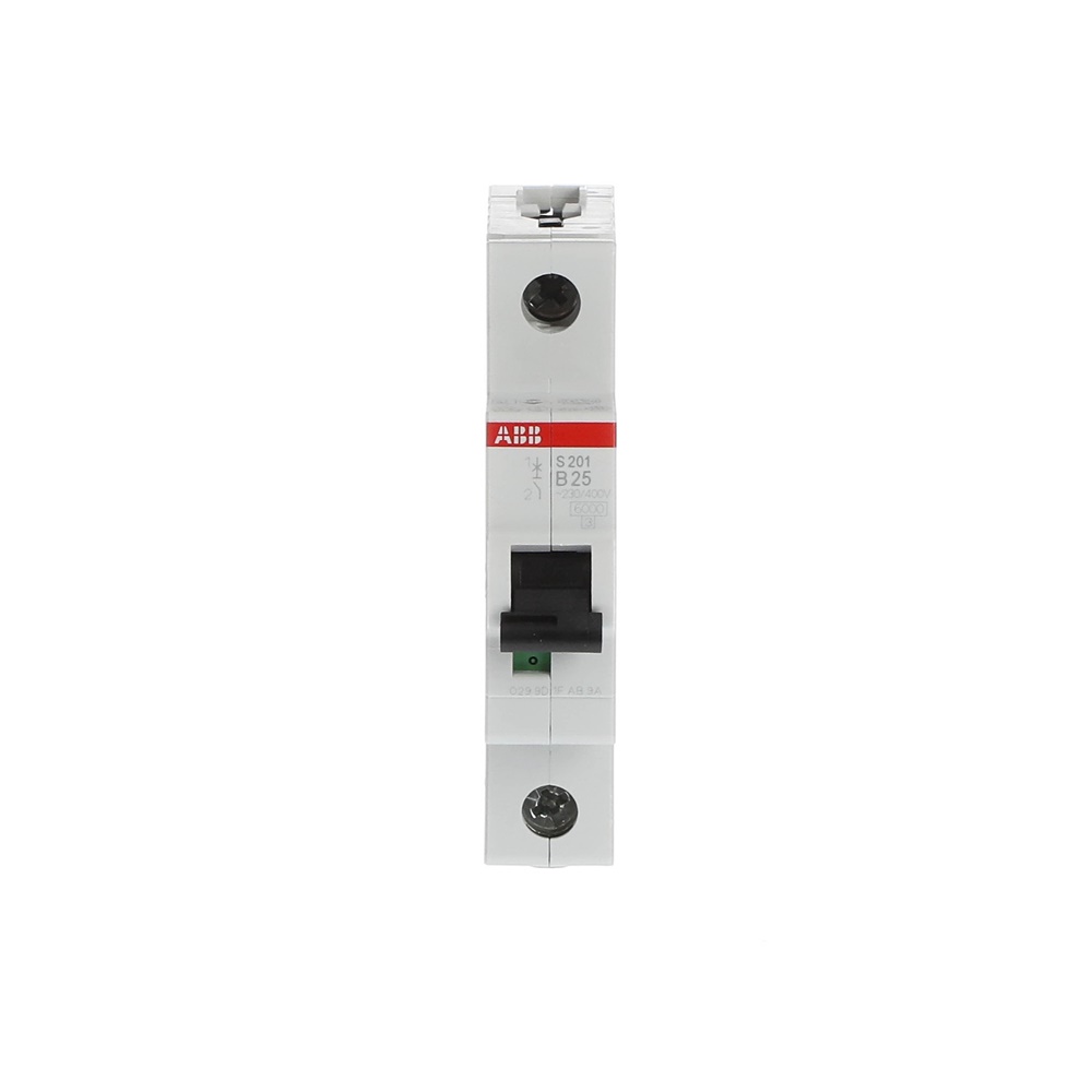 Interruttore Automatico Miniatura S200 1P 25A Caratteristica B 6kA Uso Residenziale Industriale