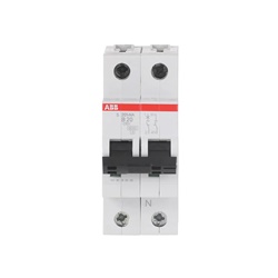 Interruttore Automatico Miniatura S200 1P+N 20A B 6kA per Impianti Elettrici Residenziali e Commerciali