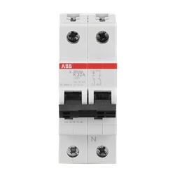 Interruttore Automatico Miniatura S200 1P+N 32A K 6kA AC uso residenziale e industriale