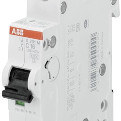 Interruttore Automatico Miniature Circuit Breaker S200M 1P 1,6A C 10kA uso residenziale commerciale industriale