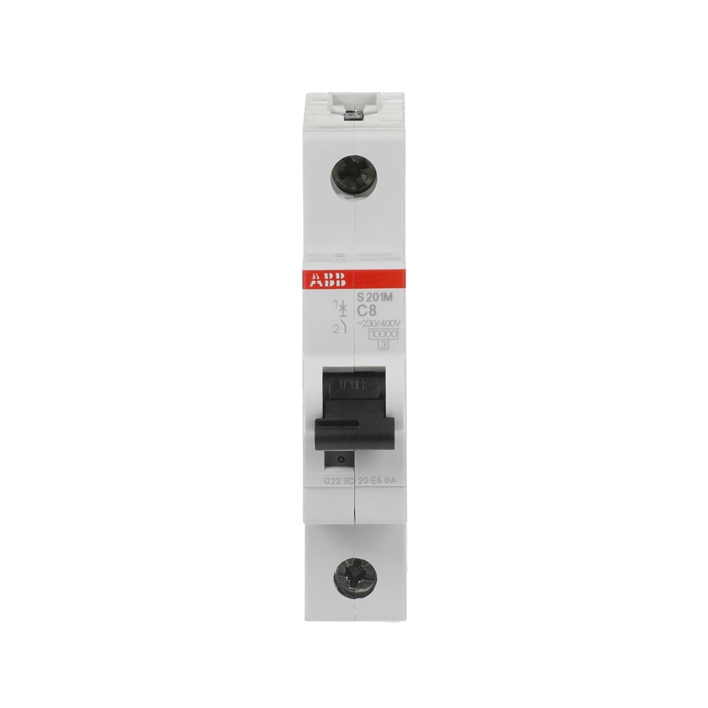Interruttore Automatico Miniatura S200M 1P 8A Caratteristica C Uso Residenziale Industriale