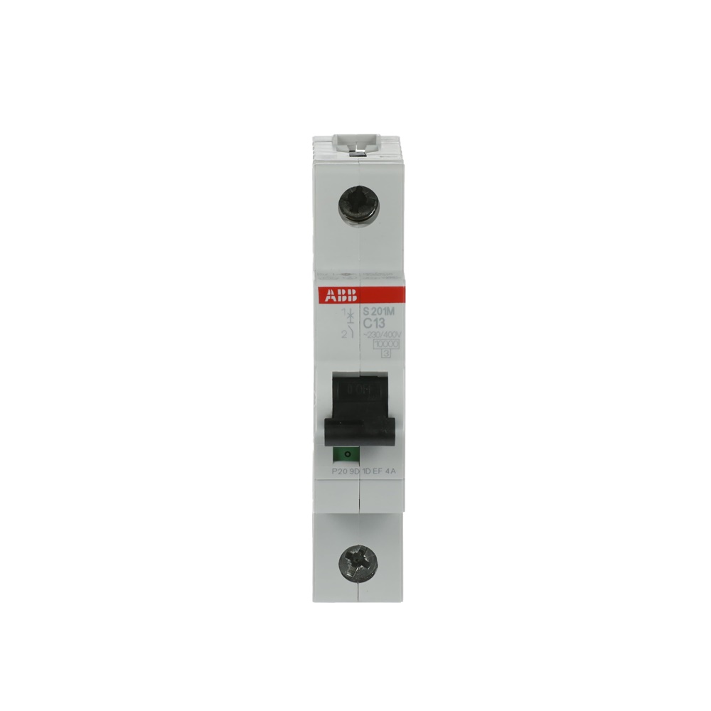 Interruttore Automatico Miniatura S200M 1P 13A Curva C 10kA Uso Residenziale e Industriale