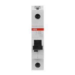 Interruttore Automatico Miniature Circuit Breaker S200 1P 63A D 6kA AC uso residenziale e industriale