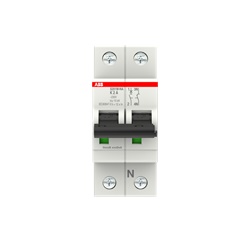 Interruttore Automatico Magnetotermico S200M 1P+N 2A K 10kA uso residenziale e industriale