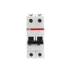 Interruttore automatico miniatura S200M 2 poli 1A caratteristica D 10kA uso residenziale e industriale