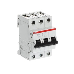 Interruttore automatico magnetotermico S203 B100 3 poli 100A 6kA AC uso civile e industriale