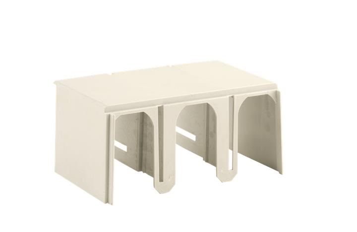 Calotta copriterminali XLP00 protezione sicura impianti elettrici montaggio compatto