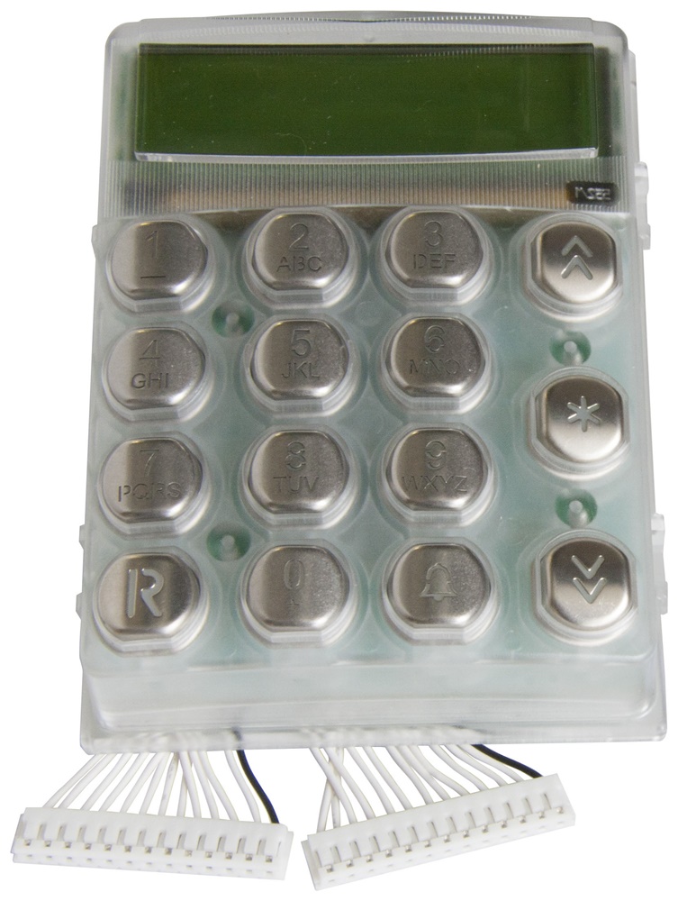 Tastiera con display per 12F4,12F7