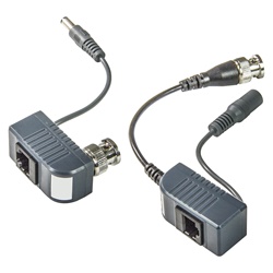 Trasduttore videoBalun+aliment.1can. 2pz
