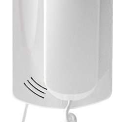 Citofono parete bianco 2 tasti bianchi