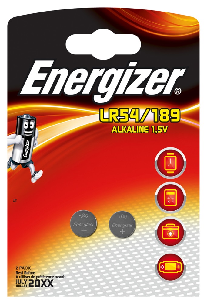 ENERGIZER LR54/189 Alkaline BP2  
