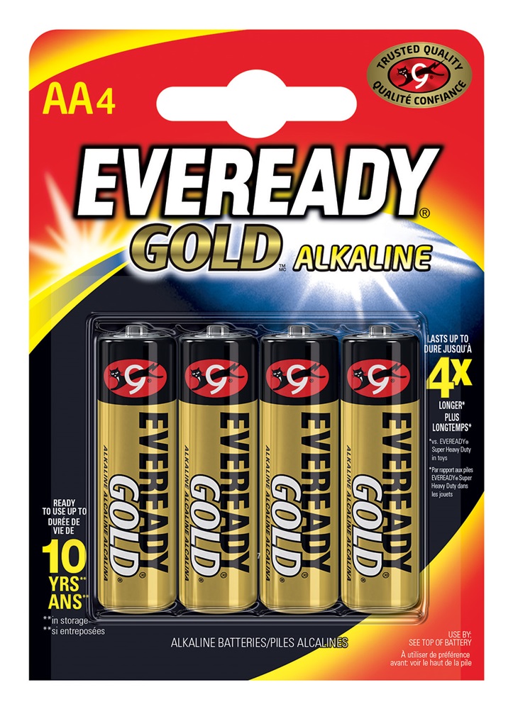 EVEREADY GOLD AA/LR6 BP4