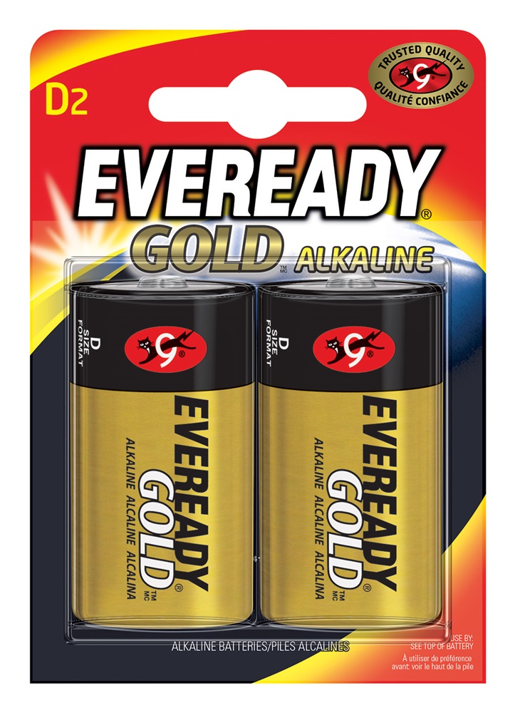 EVEREADY GOLD D/LR20 BP2
