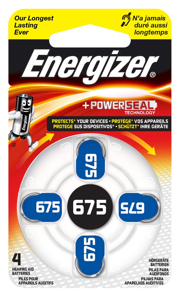 ENERGIZER 675 Zinc Air TL4