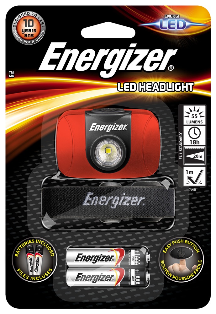 ENERGIZER LED Headlight + 2AAA