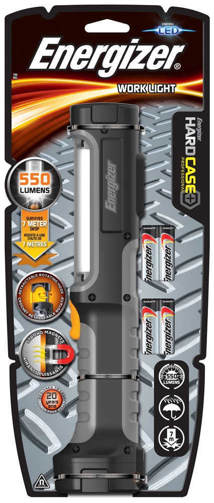 ENERGIZER Hard Case Pro Work Light + 4AA