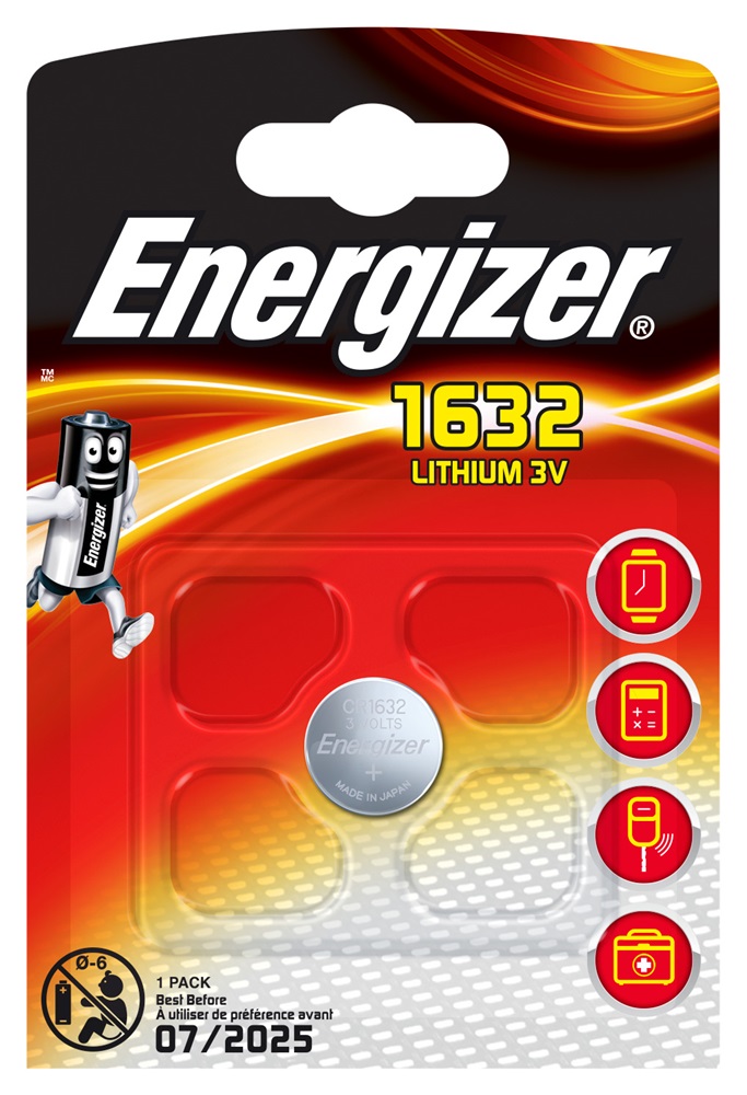 ENERGIZER CR1632 Lithium BP1  