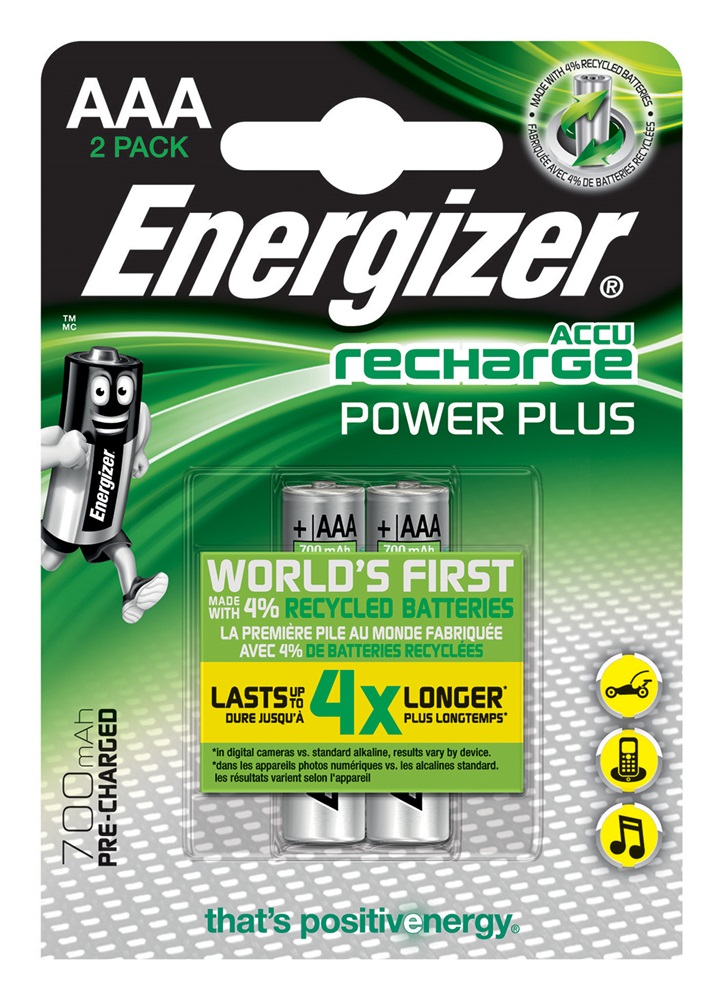 ENERGIZER Power Plus AAA BP2 PreCar. 700