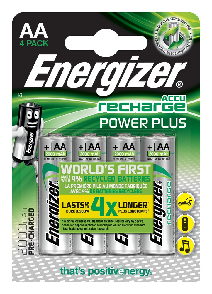 ENERGIZER Power Plus AA BP4 PreCar. 2000