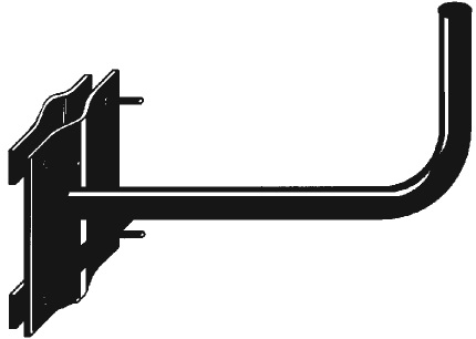 Supporto 46 Cm Per  Parabola