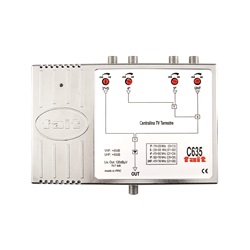 Amplificatore 4 Ingressi 40Db / 120