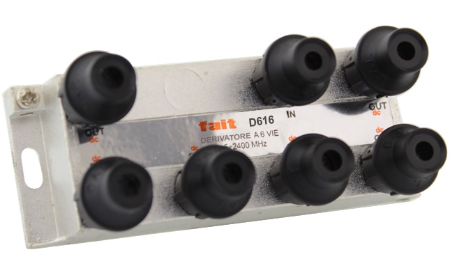 Derivatore Sat-Terr. 6 Vie - 16 Db