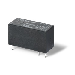 Mini relè per circuito stampato DC sensibile 12 V 0,125 240 VAC