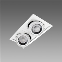 SHOP 2 1806 LED 2X17W CLD CELL-DI B