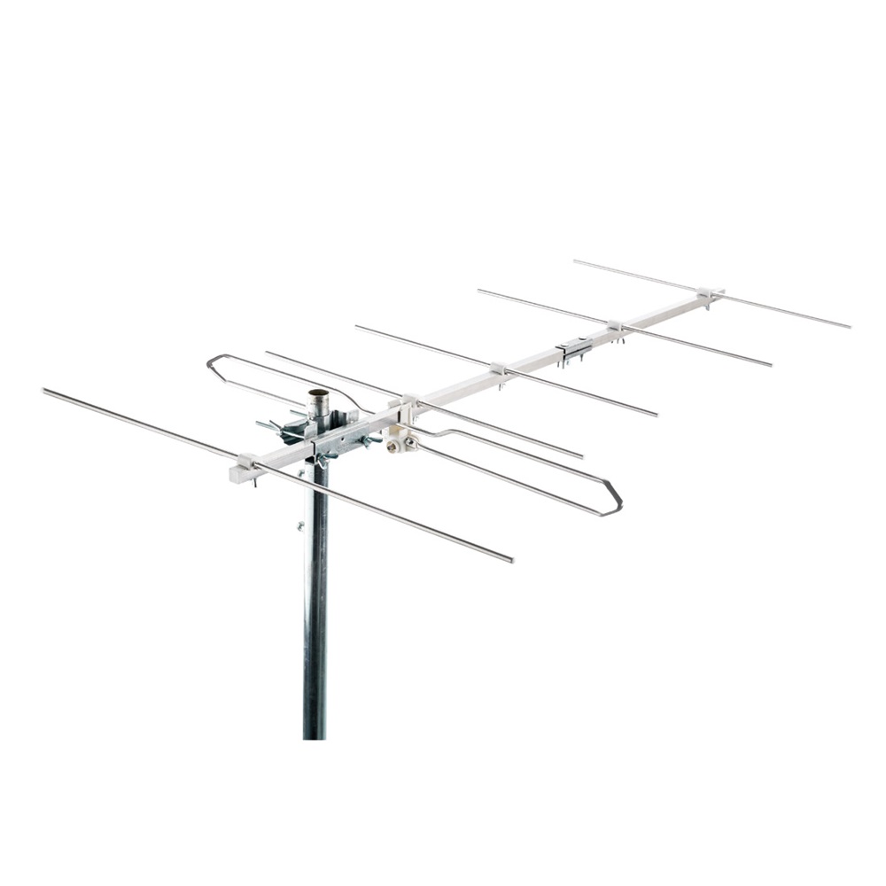 Antenna VHF 6 elementi banda III per uso residenziale