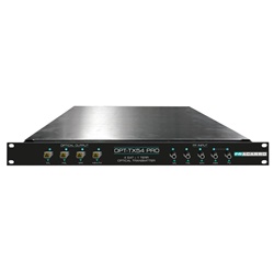 Trasmettitore ottico 5x4 SAT+TV fibra single mode FTTH