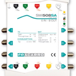 SWI508SA MSW CASC 5IN 8OUT SAT AD          