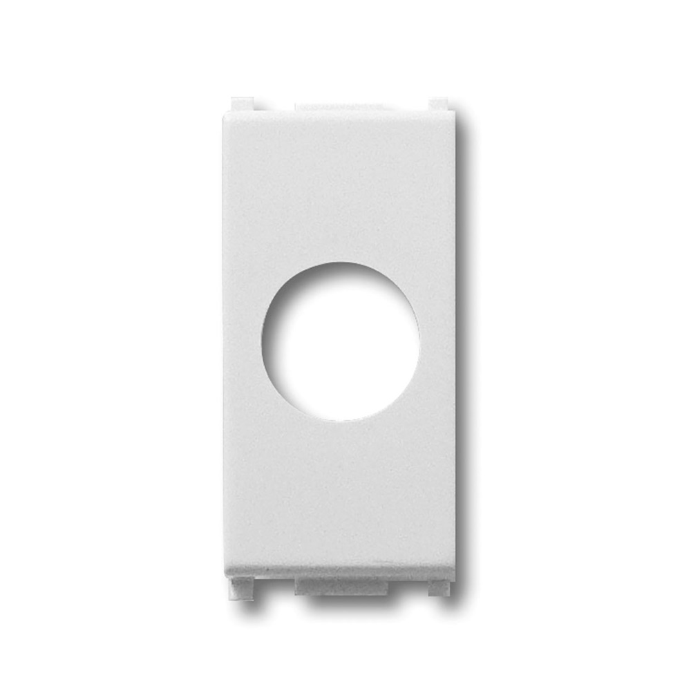 Adattatore singolo bianco compatibile Plana Vimar civile residenziale