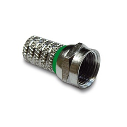Connettore F avvitare 6 mm per impianti elettrici civile residenziale